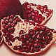 'Favorite fruit,' pomegranates, oil painting, still life. Pictures. Faina-art. Online shopping on My Livemaster.  Фото №2