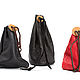 Order Coin purse or rune bag made of leather ' Abbot'. merlin-hat (Merlin-hat). Livemaster. . Subculture Attributes Фото №3
