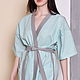Cotton Kimono Robe. Robes. Voielle. Online shopping on My Livemaster.  Фото №2