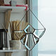 Ангел. Витражи. Glass Decor. Ярмарка Мастеров.  Фото №4