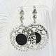 Dahlia ring and earrings with black onyx in 925 silver HH0161. Jewelry Sets. Sunny Silver. My Livemaster. Фото №6