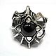 Кольцо из серебра Webclow ARR29-03red. Кольца. Blacksilver. Интернет-магазин Ярмарка Мастеров.  Фото №2
