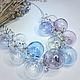 Necklace bubbles, Necklace, glass lampwork Necklace, Buy choker necklace
