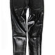 Black Women's Genuine Leather Skinny Jeans. Jeans. Lollypie - Modiste Cat. Online shopping on My Livemaster.  Фото №2