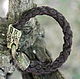 Leather bracelet - Dragon. Bead bracelet. Mint Tiger (MintTiger). Online shopping on My Livemaster.  Фото №2