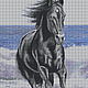 Set for embroidery with beads 'Horse'. Embroidery kits. Beaded embroidery from Laura. Online shopping on My Livemaster.  Фото №2