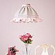 Order Lampshade Pendant lamp gray-pink. polin-1. Livemaster. . Ceiling and pendant lights Фото №3