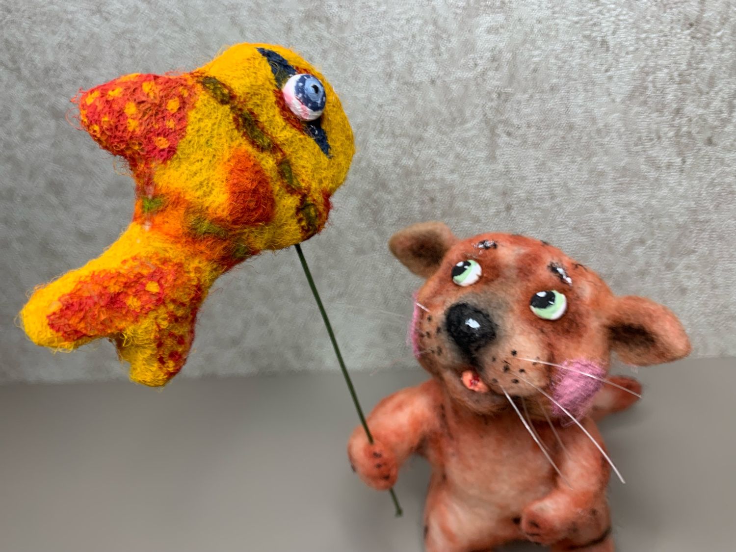 Детали шерстяных игрушек