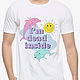 Cotton T-shirt 'I'm Dead Inside'. T-shirts. Dreamshirts. Online shopping on My Livemaster.  Фото №2