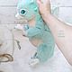 Celestial dragon. Stuffed Toys. Woolentoys (NastaPax). Online shopping on My Livemaster.  Фото №2