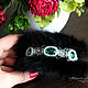Bracelet made of mink fur, fur bracelet, black bracelet. Bead bracelet. Roskoch Meha. Online shopping on My Livemaster.  Фото №2