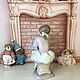 Винтаж: Девочка с мишкой Льядро LLadro. Статуэтки винтажные. Викторианская Роза. Ярмарка Мастеров.  Фото №6