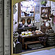 BILBO BAGGINS' KITCHEN Miniature on the bookshelf. Model. Decoupage. My Livemaster. Фото №4