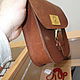 Bag-tablet: Leather bag. Tablet bag. Изделия из кожи.HAND MADE Чкаловск. My Livemaster. Фото №5