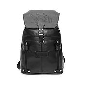 Сумки и аксессуары handmade. Livemaster - original item Backpacks: Women`s Leather Backpack Black Gloria Mod. R13p-711. Handmade.