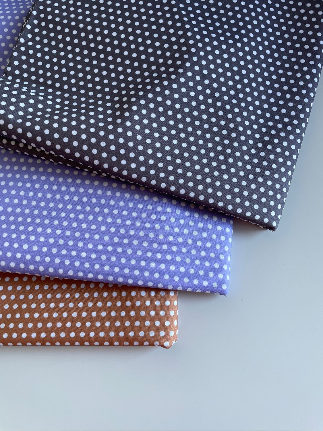 Китайский хлопок фиолетовый горох ТКАНЬ в интернет-магазине на Ярмарке ...