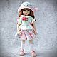Вязаный комплект для куклы Паола Рейна. Одежда для кукол. Tasha Dolls. Интернет-магазин Ярмарка Мастеров.  Фото №2