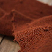 Аксессуары handmade. Livemaster - original item Red handkerchief with cones kerchief shawl bactus. Handmade.