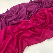 Материалы для творчества handmade. Livemaster - original item Fabric: Natural matte silk-UV. Handmade.