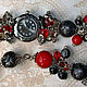 'Carmen' watch, bracelet, necklace, earrings. Jewelry Sets. jewelry and handmade accessories. My Livemaster. Фото №5