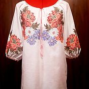 Одежда handmade. Livemaster - original item Women`s embroidered blouse 
