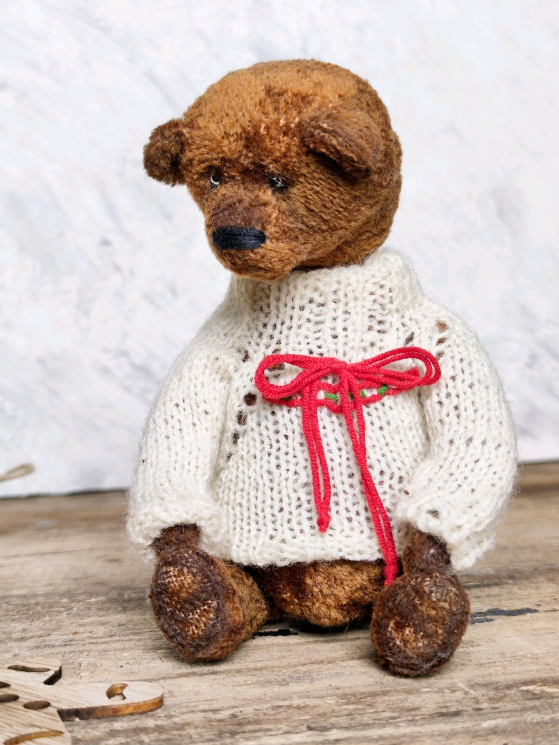 Мишка Тедди Степан – купить онлайн на Ярмарке Мастеров – PKV24RU ...