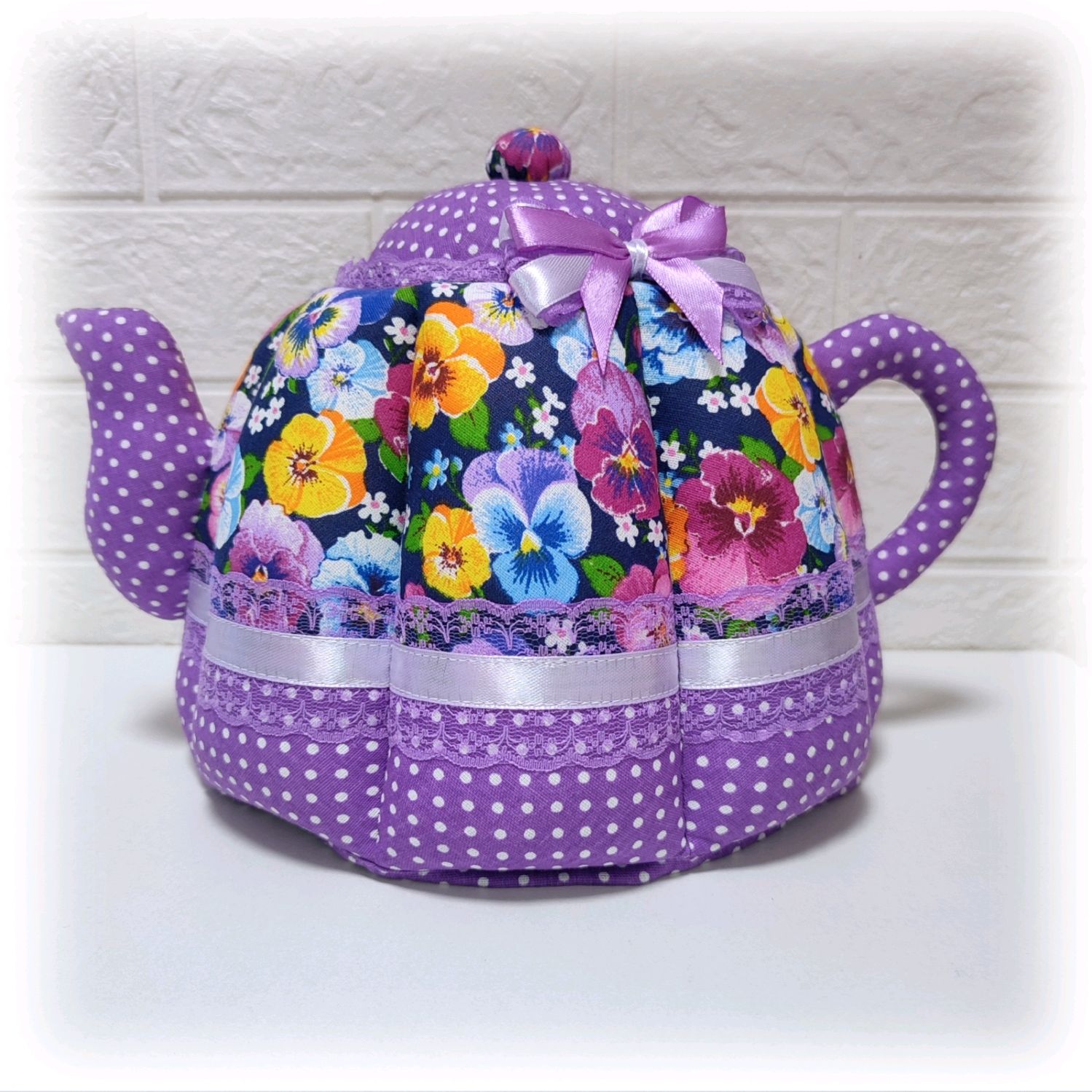 Грелка\"Анютины глазки-2\" – заказать на Ярмарке Мастеров – RR08WRU ...