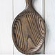 Wooden Board for serving ' Mirror'. Dark. Fun. derevyannaya-masterskaya-yasen (yasen-wood). Online shopping on My Livemaster.  Фото №2