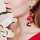Massive Snake Earrings. Silver Evening Earrings. Earrings. Only_you_byElena. My Livemaster. Фото №11