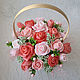 Корзина роз из мыла "8 марта", Подарки на 8 марта, Москва,  Фото №1
