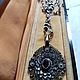 Antique garnet pendant. Vintage pendants. Antiki777. Online shopping on My Livemaster.  Фото №2