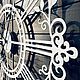 Часы большие 100см “Aaris S”, интерьерные на стену. Часы классические. koduKuus /часы и декор из металла/. Интернет-магазин Ярмарка Мастеров.  Фото №2