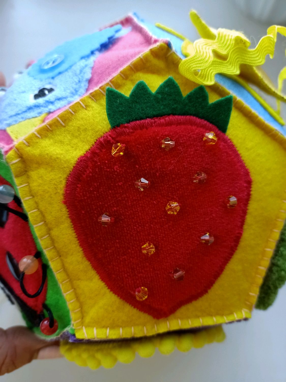 Тактильный мячик в интернет-магазине Ярмарка Мастеров по цене 2500 ...