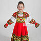 Order Russian folk costume for girls ' Boretskaya mural'. SLAVYANKA. Livemaster. . Carnival costumes for children Фото №3