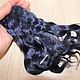 Natural hair for dolls (Dark blue). Doll hair. Hair and everything for dolls. My Livemaster. Фото №4