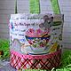 Order Bag ' Mouse in the kitchen'. inspiration. Livemaster. . Bags for children Фото №3