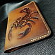 Passport cover - "Scorpius". Passport cover. koval-2013 (Koval-2013). Online shopping on My Livemaster.  Фото №2