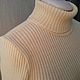Водолазка полушерсть "Пыльца". Водолазки. Мастерская K. WooD_KnitweaR. Интернет-магазин Ярмарка Мастеров.  Фото №2