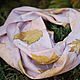 Scarf silk 'Spring' EcoPrint. Scarves. Artinflat - natural dyeing. Online shopping on My Livemaster.  Фото №2