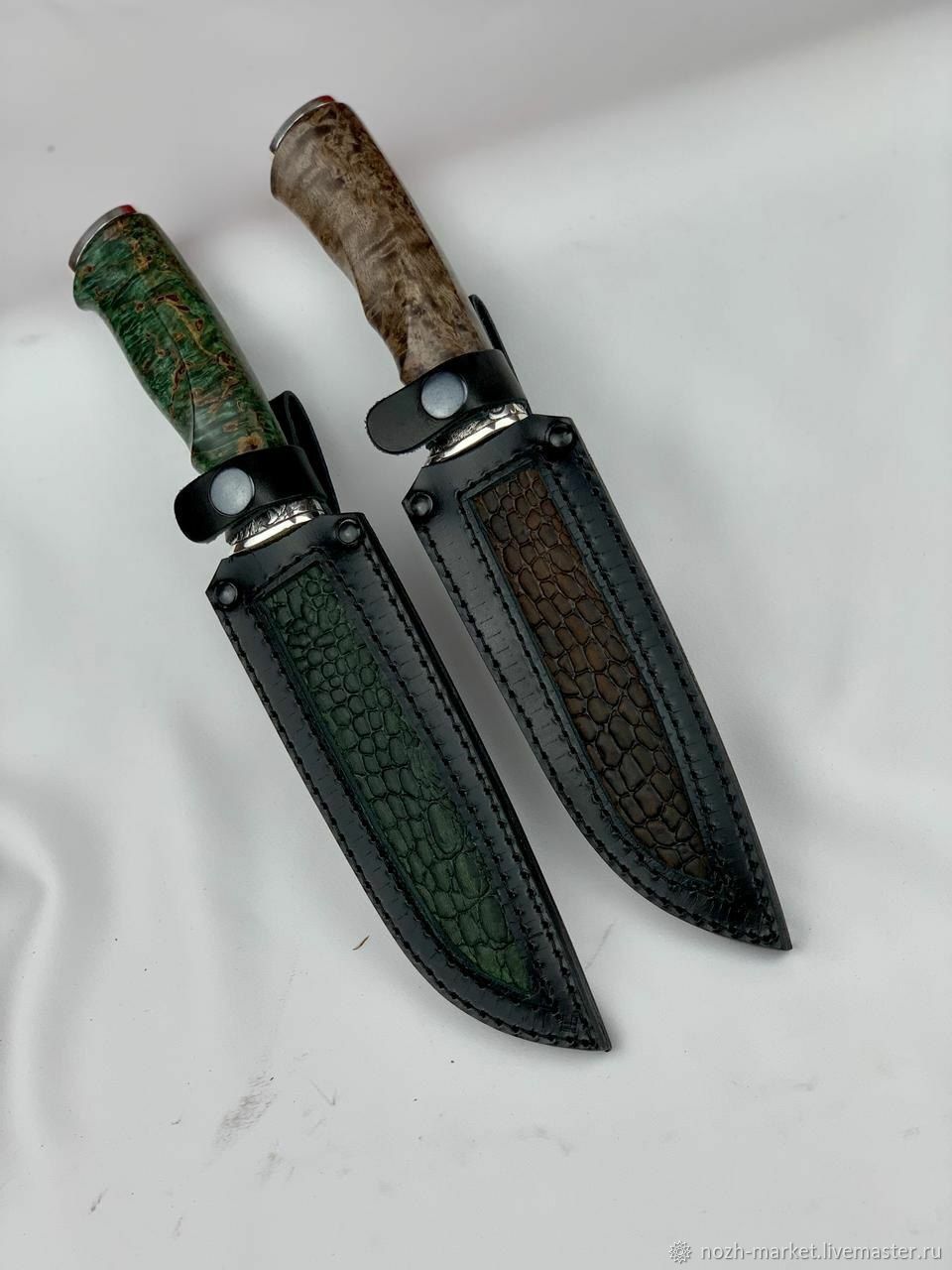 Нож "Орел" (мозаичный дамаск, серебро) в ассортименте – купить на ...