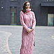 Платье вязаное розовое, Платья, Москва,  Фото №1
