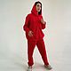 Suit Sweatshirt and pants women's Premium Oversize Footer 2-thread. Suits. zuevraincoat (zuevraincoat). Online shopping on My Livemaster.  Фото №2