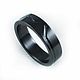 Black Zirconia ring. Rings. asgdesign. Online shopping on My Livemaster.  Фото №2