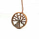 Order Pendant - amulet 'Tree of Life'. OakForest Wooden Jewelry. Livemaster. . Pendant Фото №3