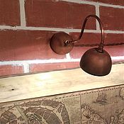 Для дома и интерьера handmade. Livemaster - original item To illuminate the paintings. Ceramic lamp on the wall. Handmade.
