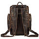 Дорожный рюкзак из натуральной кожи  crazy horse. Рюкзаки. Camelbags. Ярмарка Мастеров.  Фото №7