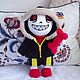 Санс Андерфелл (Red Sans Underfell) Undertale AU. Мягкие игрушки. Алиса (joujoucraft). Интернет-магазин Ярмарка Мастеров.  Фото №2