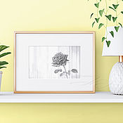 Картины и панно handmade. Livemaster - original item Painting interior Flower rose painting gift Painting on the wall. Handmade.