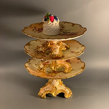 Винтаж ручной работы. Ярмарка Мастеров - ручная работа Винтаж: Редкость.Royal worcester blush ivory. Handmade.