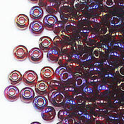 Материалы для творчества handmade. Livemaster - original item Czech beads 10/0 Red Melange 10 g Preciosa. Handmade.